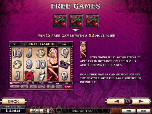 Cherry Love payout table