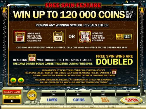 Scrooge payout table