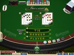 Realtime Gaming Baccarat screenshot