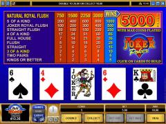 Microgaming Joker Poker screenshot
