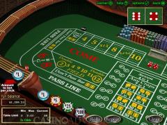 Realtime Gaming Craps screenshot