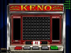 Realtime Gaming Keno screenshot