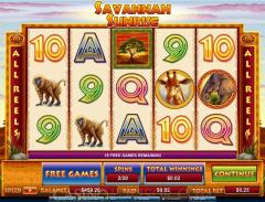 Savannah Sunrise screenshot